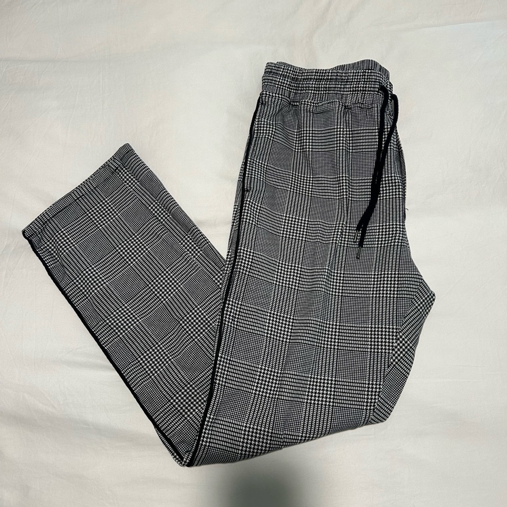Plaid drawstring pants - Picture 2 of 4